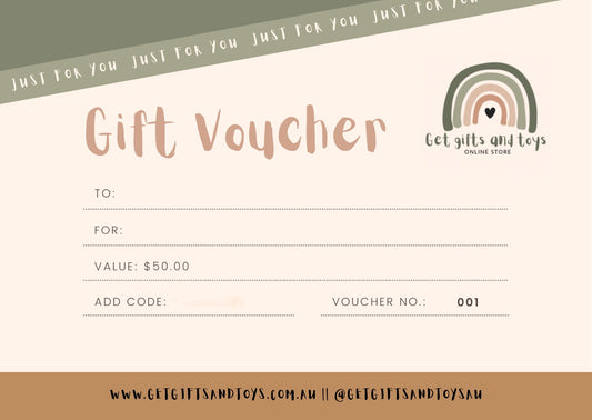 Get Gifts and Toys Gift Card